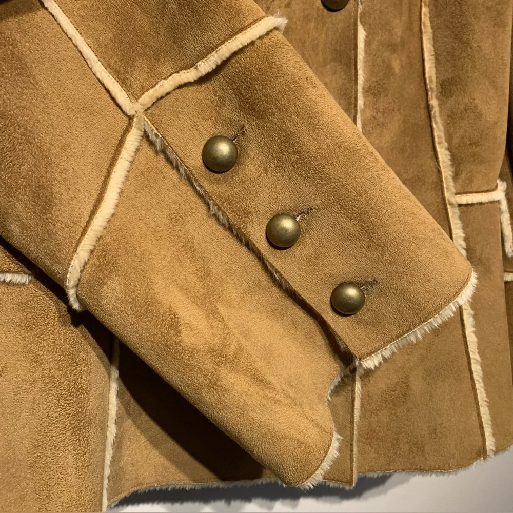 Vintage Guillaume Faux Leather Jacket XL-1X - Picture 3 of 10